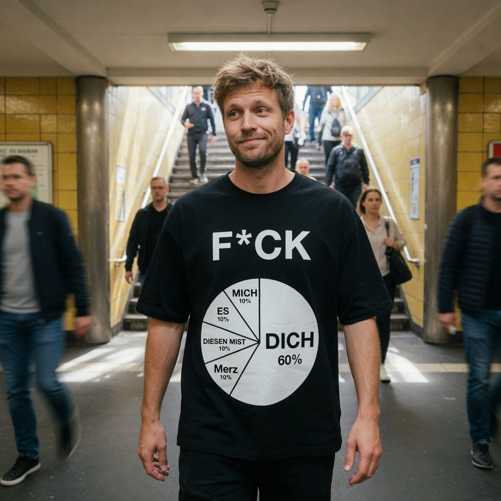 FICK DICH - Jack and Jones Oversize T-Shirt