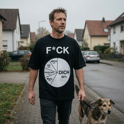 FICK DICH - Jack and Jones Oversize T-Shirt