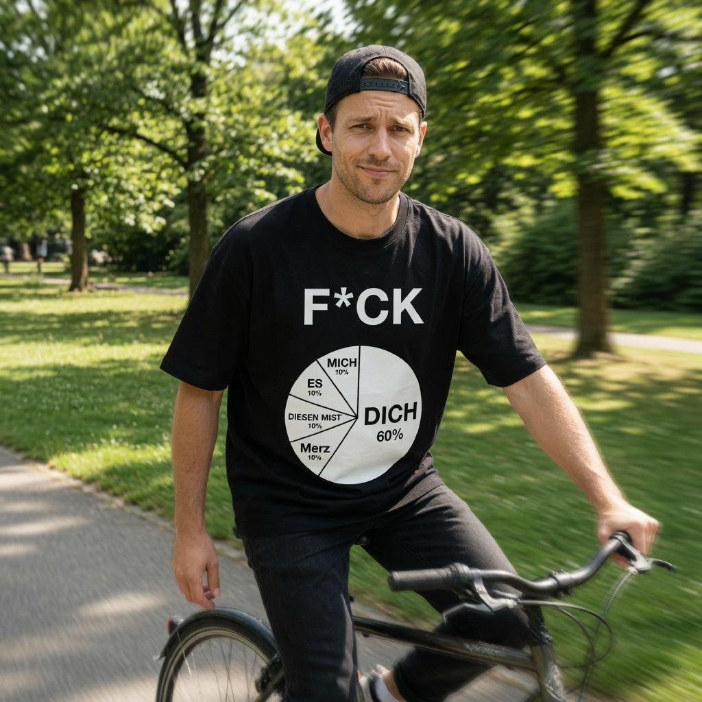 FICK DICH - Jack and Jones Oversize T-Shirt
