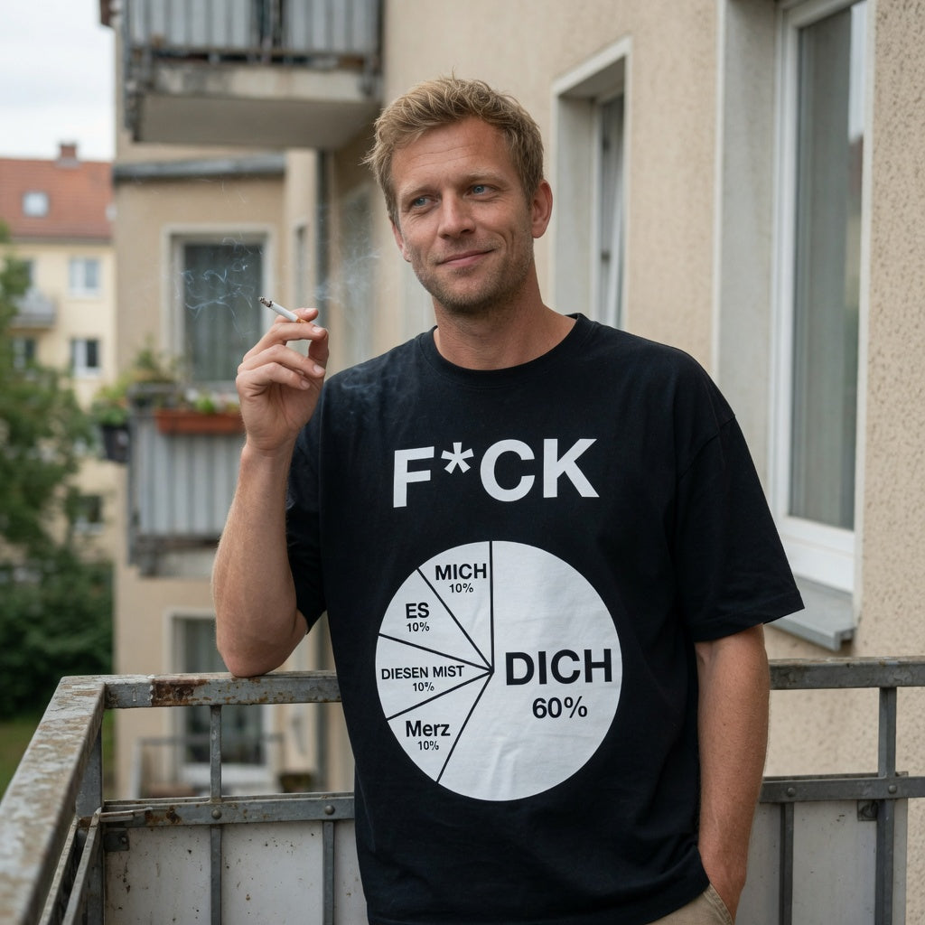 FICK DICH - Jack and Jones Oversize T-Shirt
