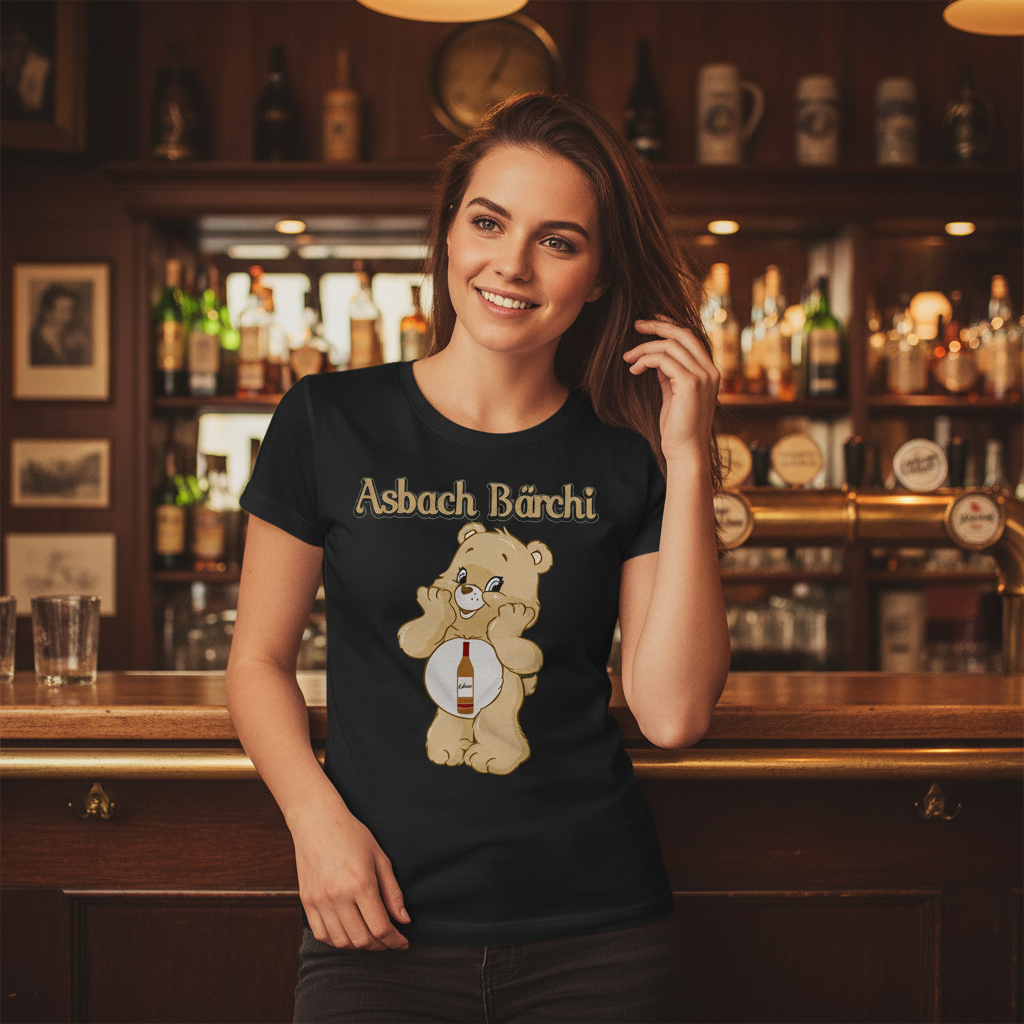 Asbach Bärchi - Glücksbärchi - Damenshirt