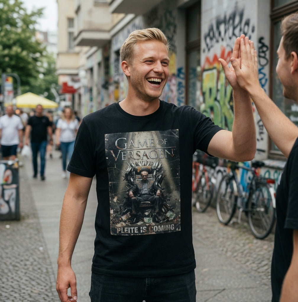 Game of Versagen Pleite is coming - Herren T-Shirt