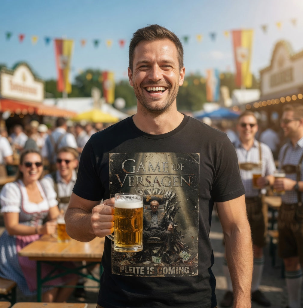 Game of Versagen Pleite is coming - Herren T-Shirt