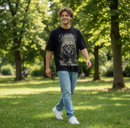 Game of Versagen Pleite is coming - Jack and Jones Oversize T-Shirt
