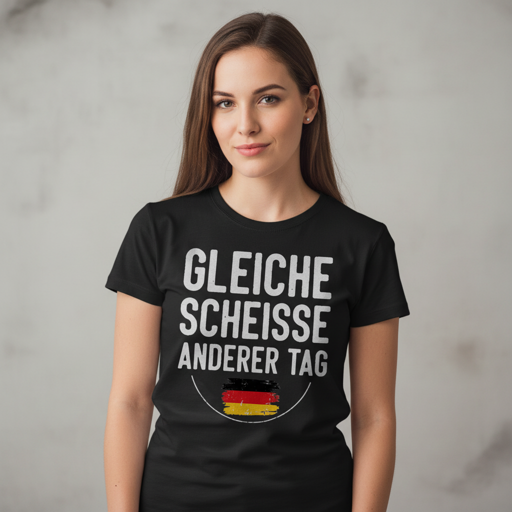 Gleiche Scheisse anderer Tag - Damen T-Shirt