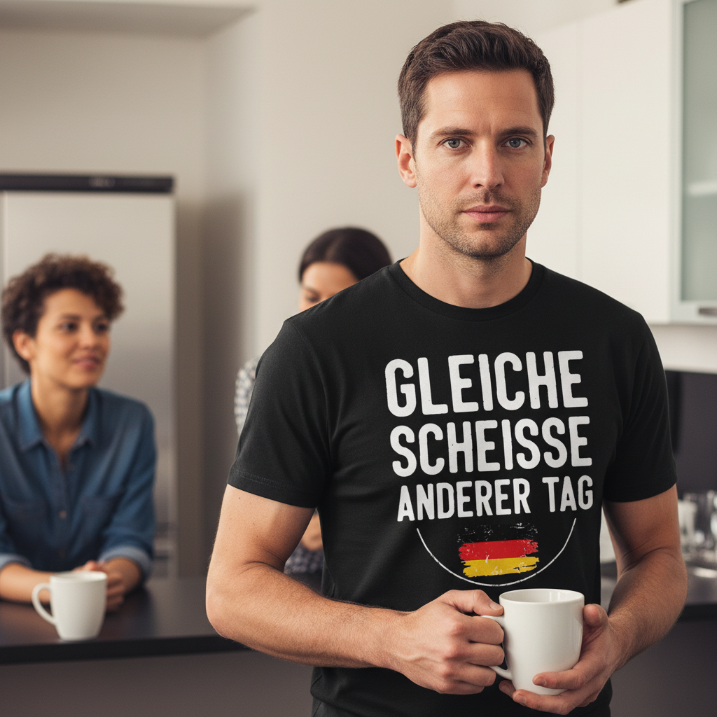 Gleiche Scheisse anderer Tag - Herren T-Shirt