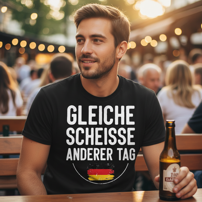 Gleiche Scheisse anderer Tag - Herren T-Shirt