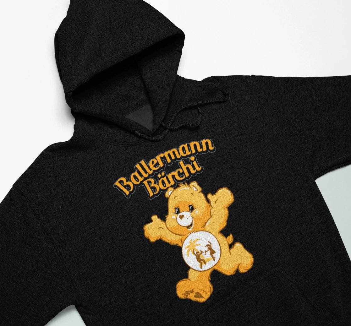Gluecksbaerchi Damen Hoodie mit Ballermann Baerchi Design