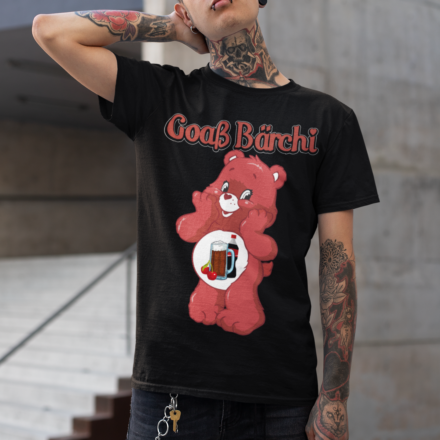 Goaß Bärchi - Glücksbärchi - Herren Shirt