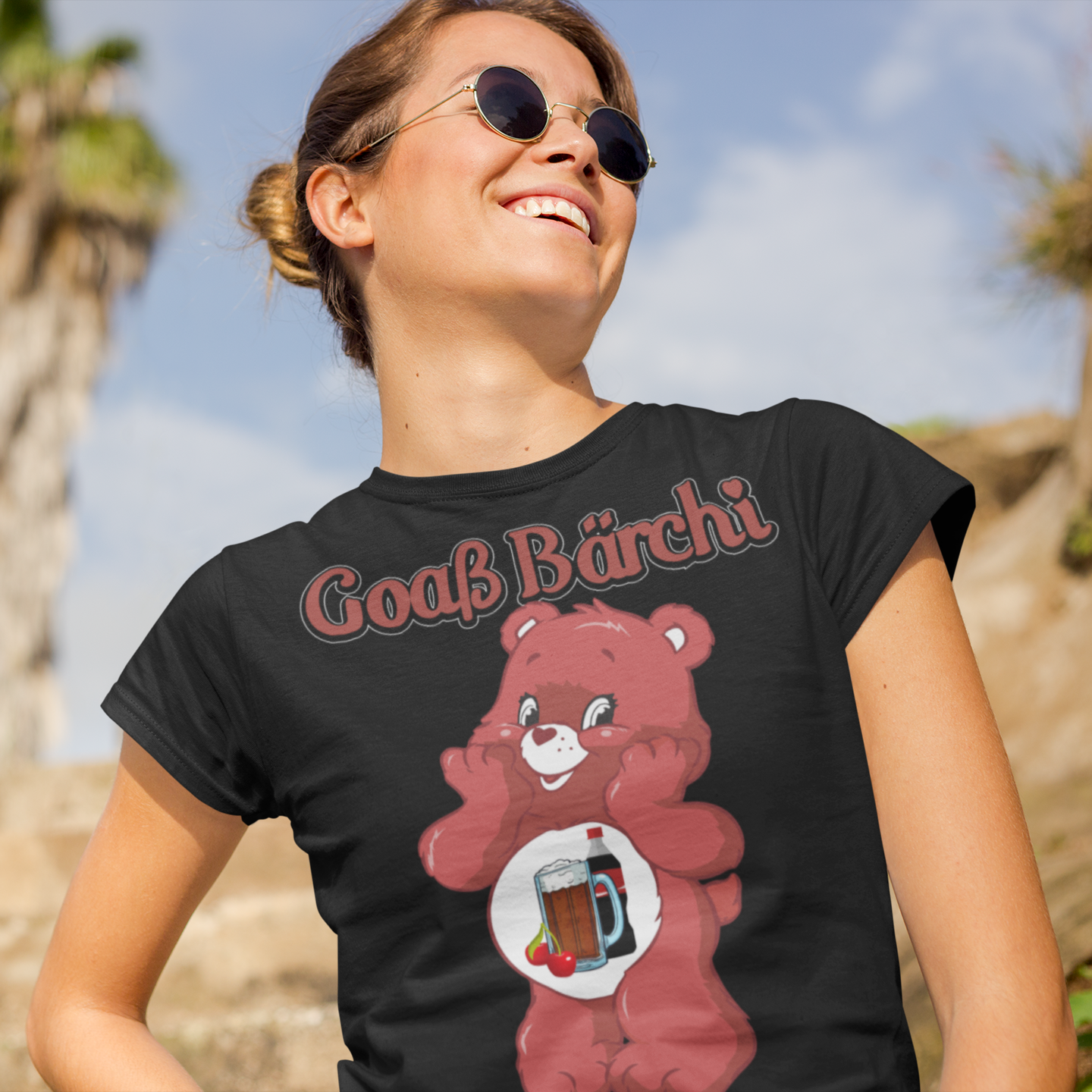 Goaß Bärchi - Glücksbärchi - Damenshirt