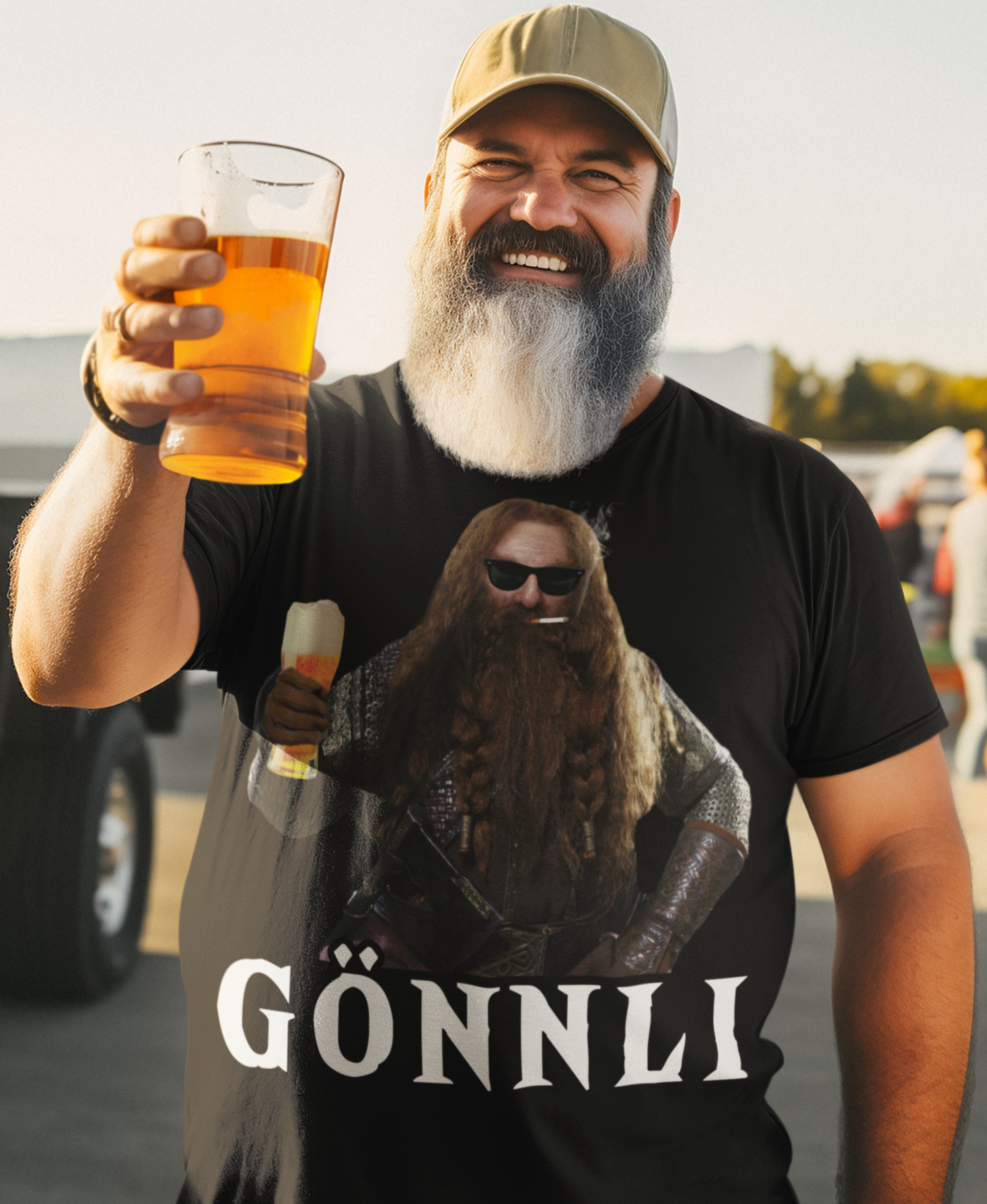 Gönnli Gimli - Herren Premium Bio T-Shirt