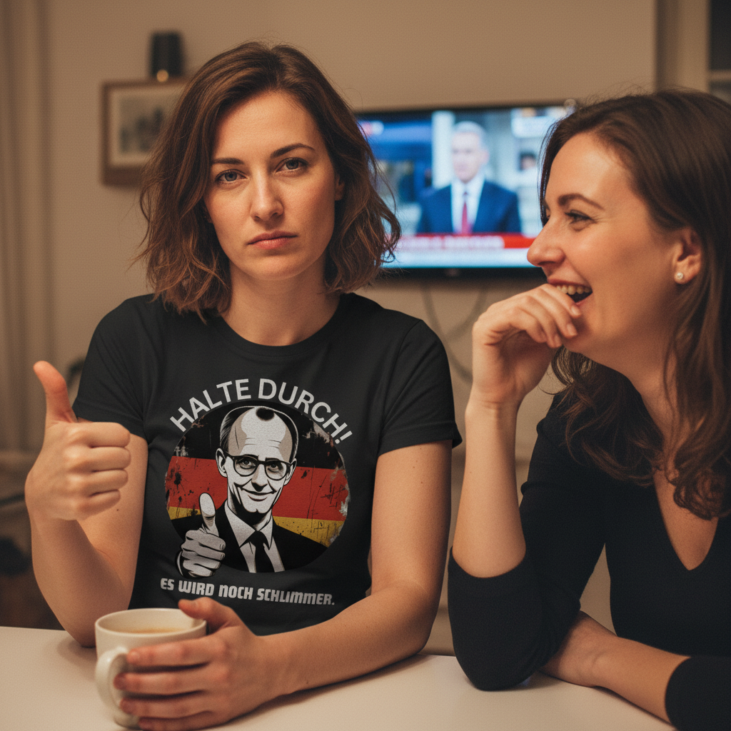 Halte durch! Es wird noch schlimmer - Damen T-Shirt