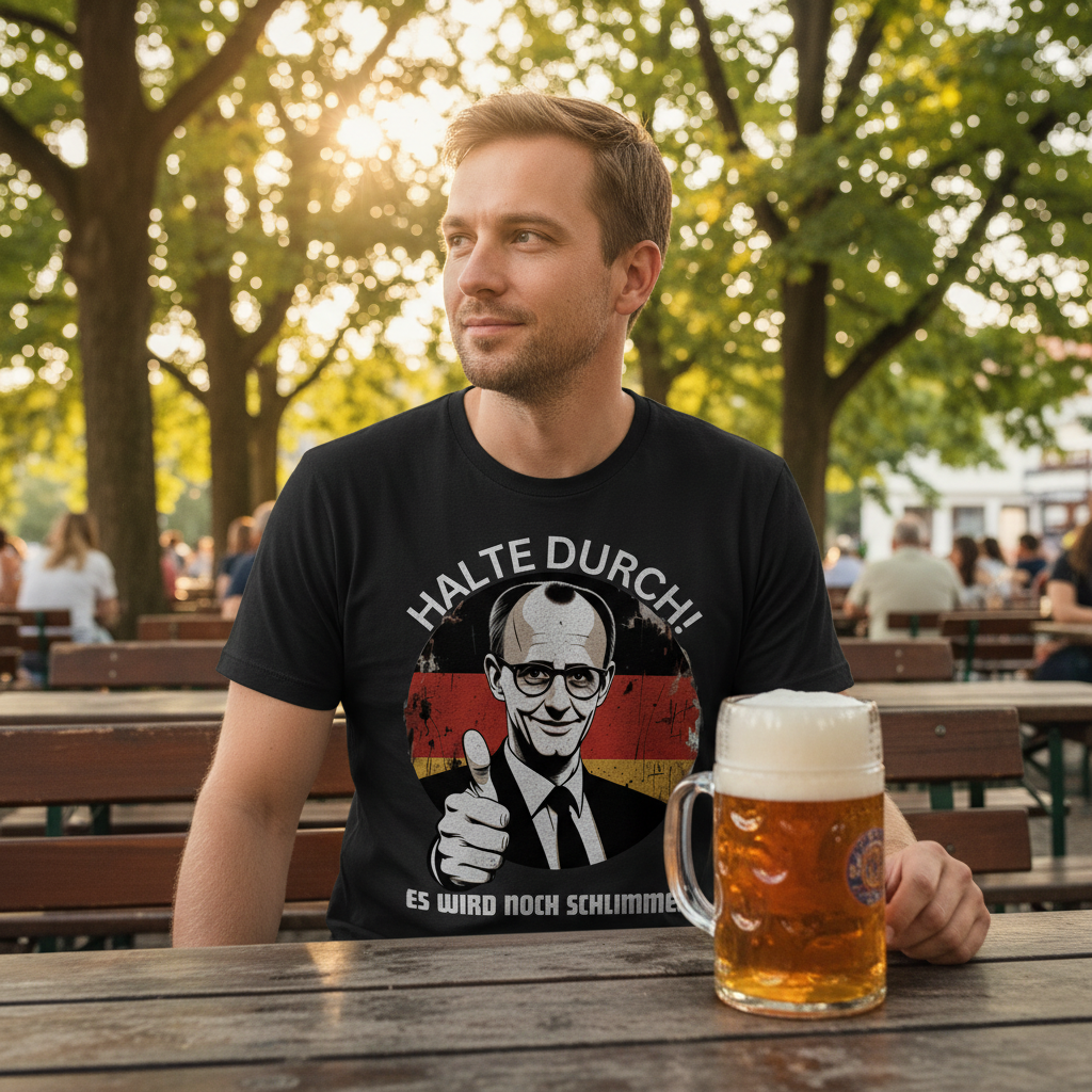 Halte durch! Es wird noch schlimmer - Herren T-Shirt