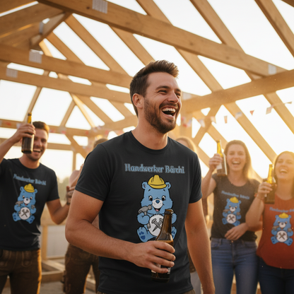 Handwerker Bärchi - Glücksbärchi - Herren T-Shirt