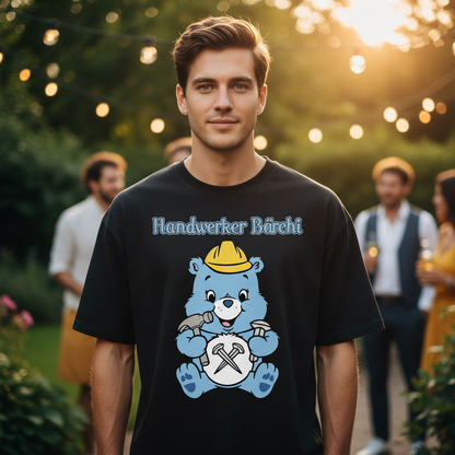 Handwerker Bärchi - Glücksbärchi - Jack and Jones Oversize T-Shirt