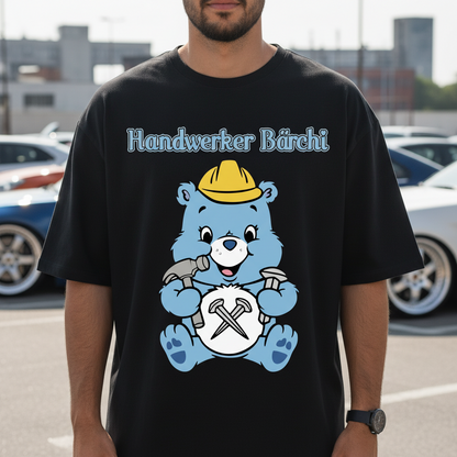 Handwerker Bärchi - Glücksbärchi - Jack and Jones Oversize T-Shirt