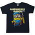 Handwerker Minion - Herren Shirt in navy blue