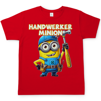 Handwerker Minion - Herren Shirt in rot
