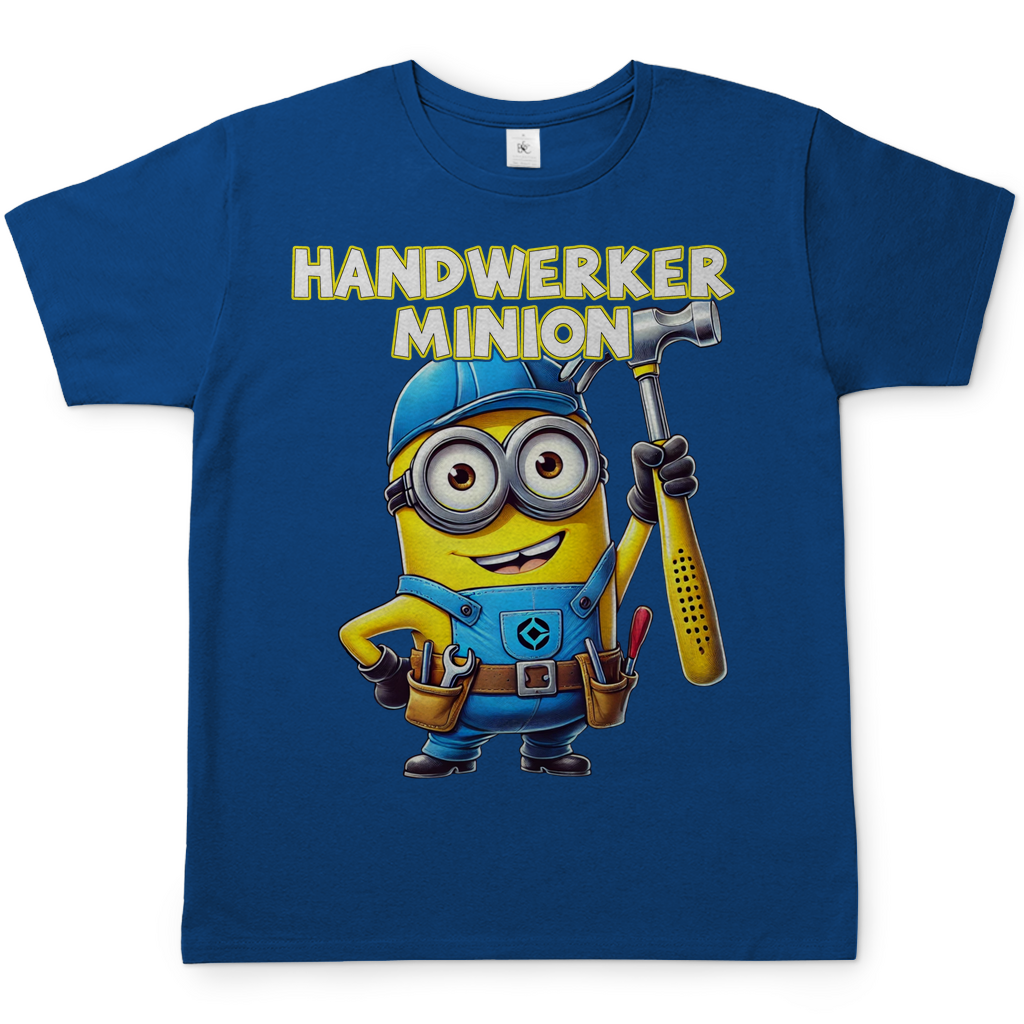 Handwerker Minion - Herren Shirt in royal blue