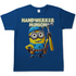 Handwerker Minion - Herren Shirt in royal blue