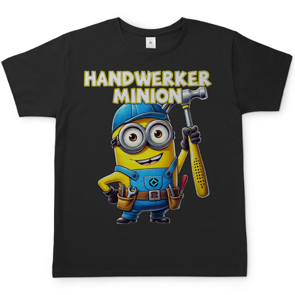 Handwerker Minion - Herren Shirt in schwarz