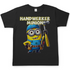 Handwerker Minion - Herren Shirt in schwarz