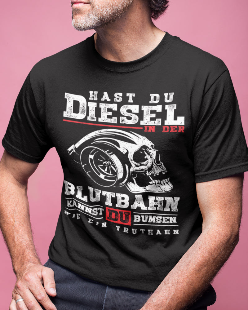 Männer Diesel Shirt – Provokantes Spruchshirt für Schrauber und Tuning Freaks