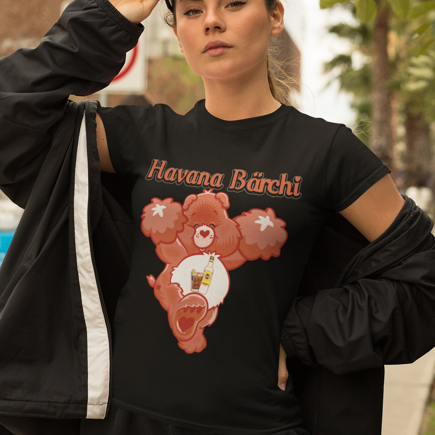 Havana Bärchi - Glücksbärchi - Damen Premium Bio T-Shirt