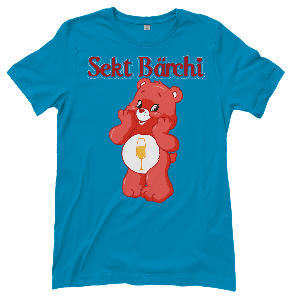Sekt Bärchi - Glücksbärchi - Damenshirt Atoll