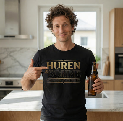 Huren &amp; Söhne wir ficken alles für Sie - Herren T-Shirt