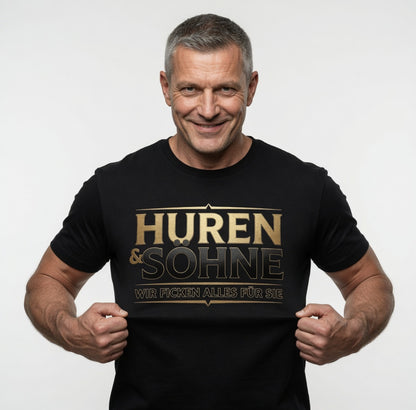 Huren &amp; Söhne wir ficken alles für Sie - Herren T-Shirt
