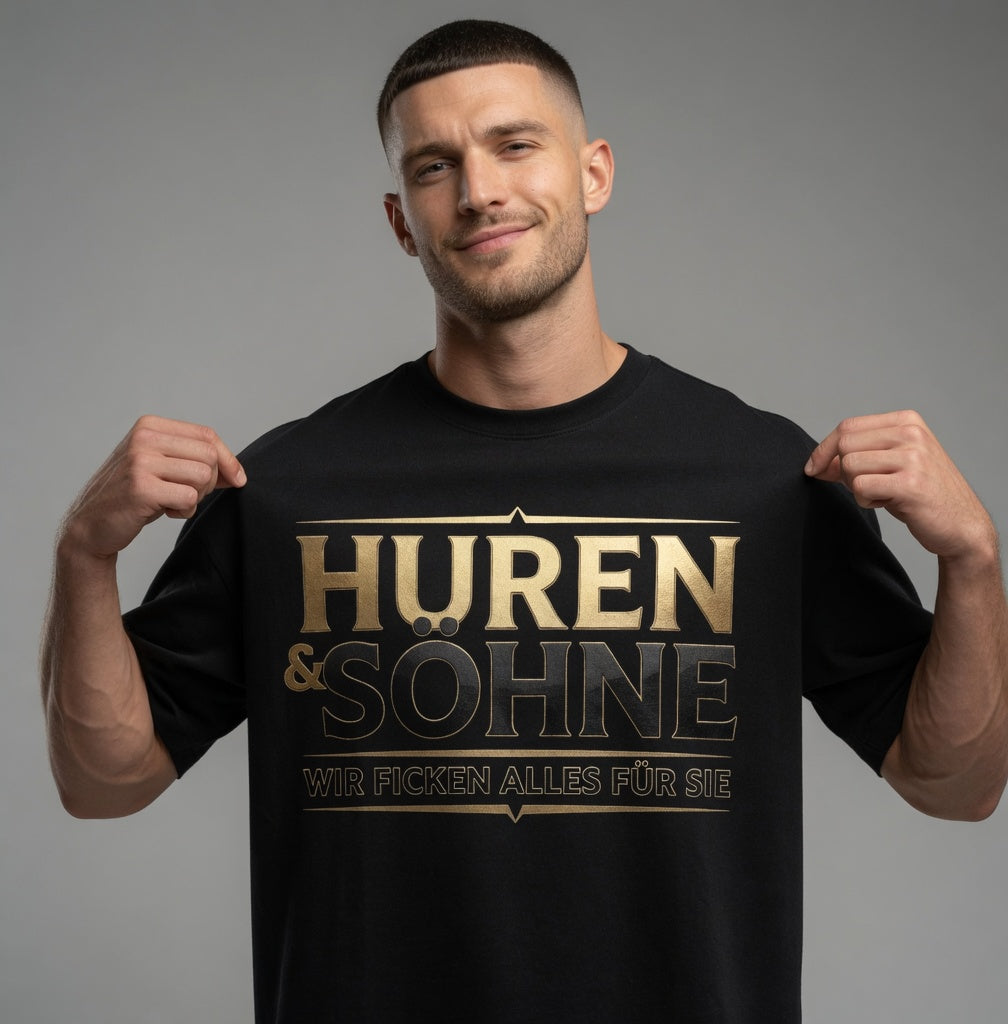 Huren &amp; Söhne wir ficken alles für Sie - Jack and Jones Oversize T-Shirt
