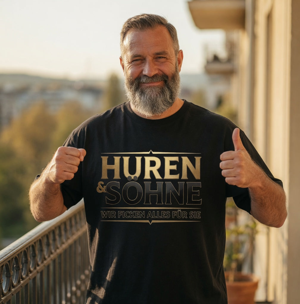 Huren &amp; Söhne wir ficken alles für Sie - Jack and Jones Oversize T-Shirt
