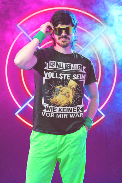 Lustiges Herren Partyshirt Anime Sauf Spruch Vollste sein wie keiner vor mir war