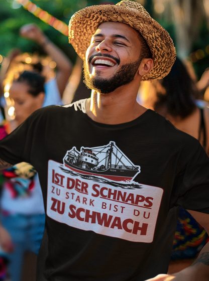 Ist der Schnaps zu stark bist du zu schwach - Herren Premium Bio T-Shirt
