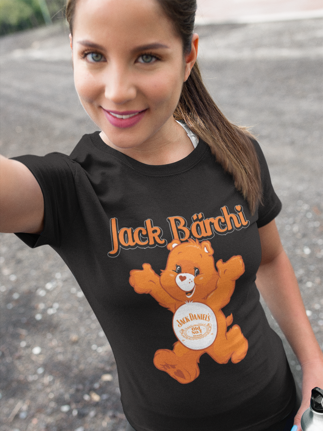 Jack Bärchi - Glücksbärchi - Damen Premium Bio T-Shirt