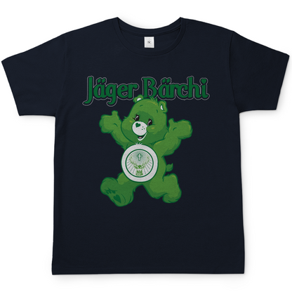 Jäger Bärchi Glücksbärchi Herren Shirt in Navy Blau