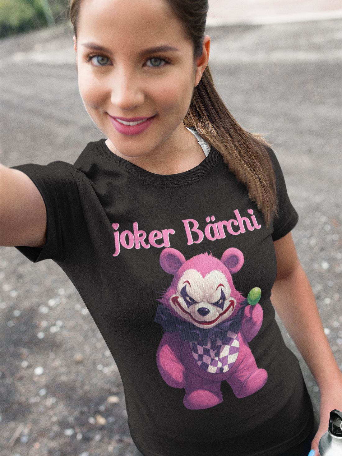 Joker Bärchi Glücksbärchi - Damen Premium Bio T-Shirt