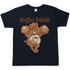 Kaffee Glücksbärchi Herren Shirt in navy blau