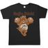 Kaffee Glücksbärchi Herren Shirt in schwarz