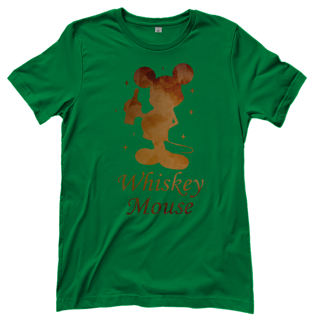 Whiskey Mouse - Prinzessin Aquarell - Damenshirt Kelly Green