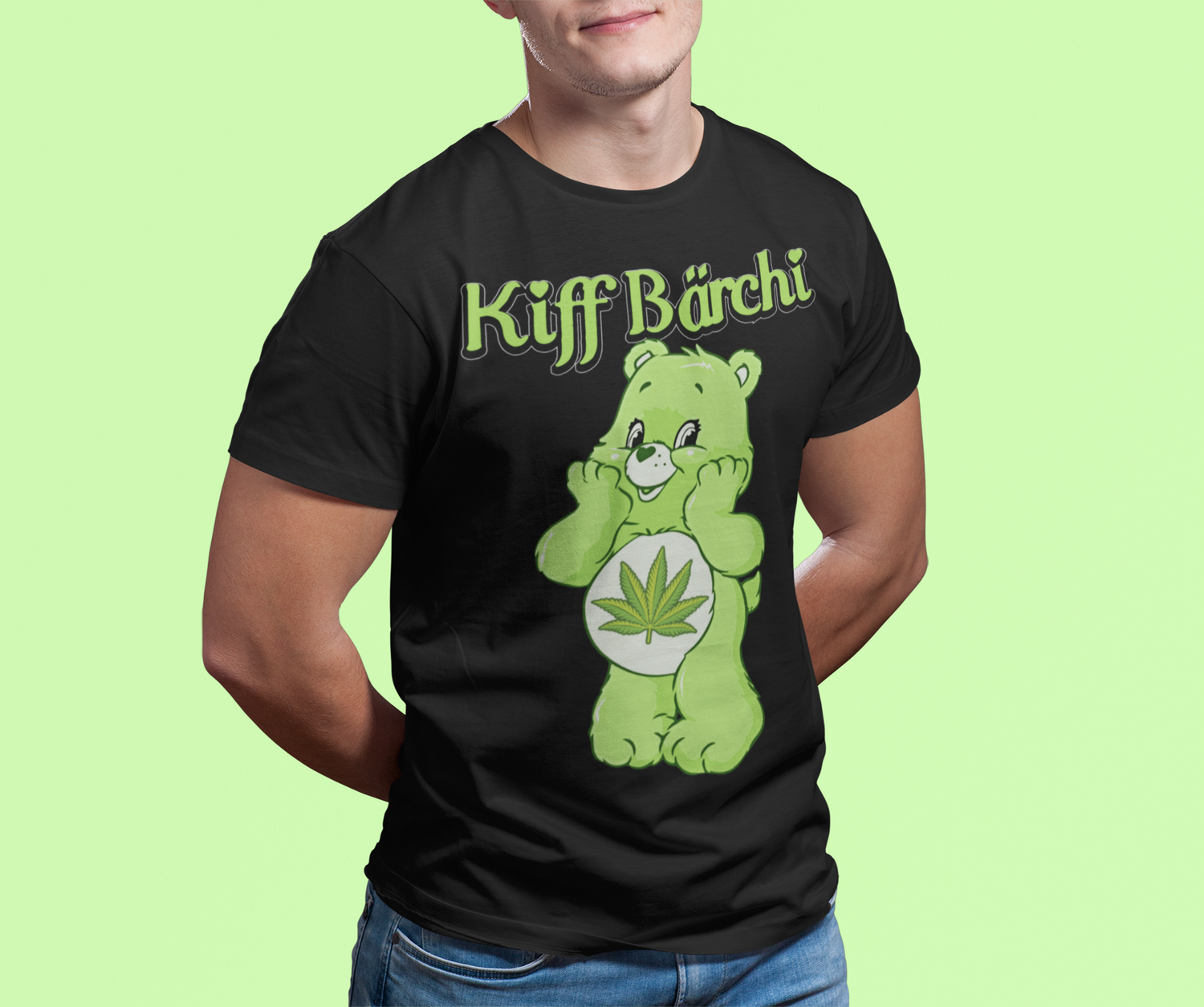 Kiff Bärchi - Glücksbärchi - Herren Shirt