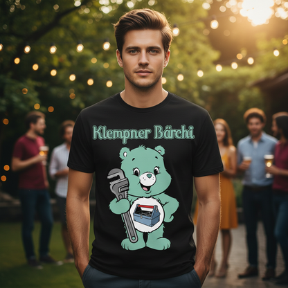 Klempner Bärchi - Glücksbärchi - Herren T-Shirt