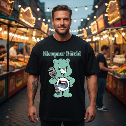 Klempner Bärchi - Glücksbärchi - Jack and Jones Oversize T-Shirt