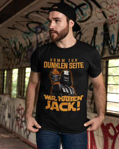 Vader Whisky Shirt Herren – Komm zur dunklen Seite wir haben Jack!