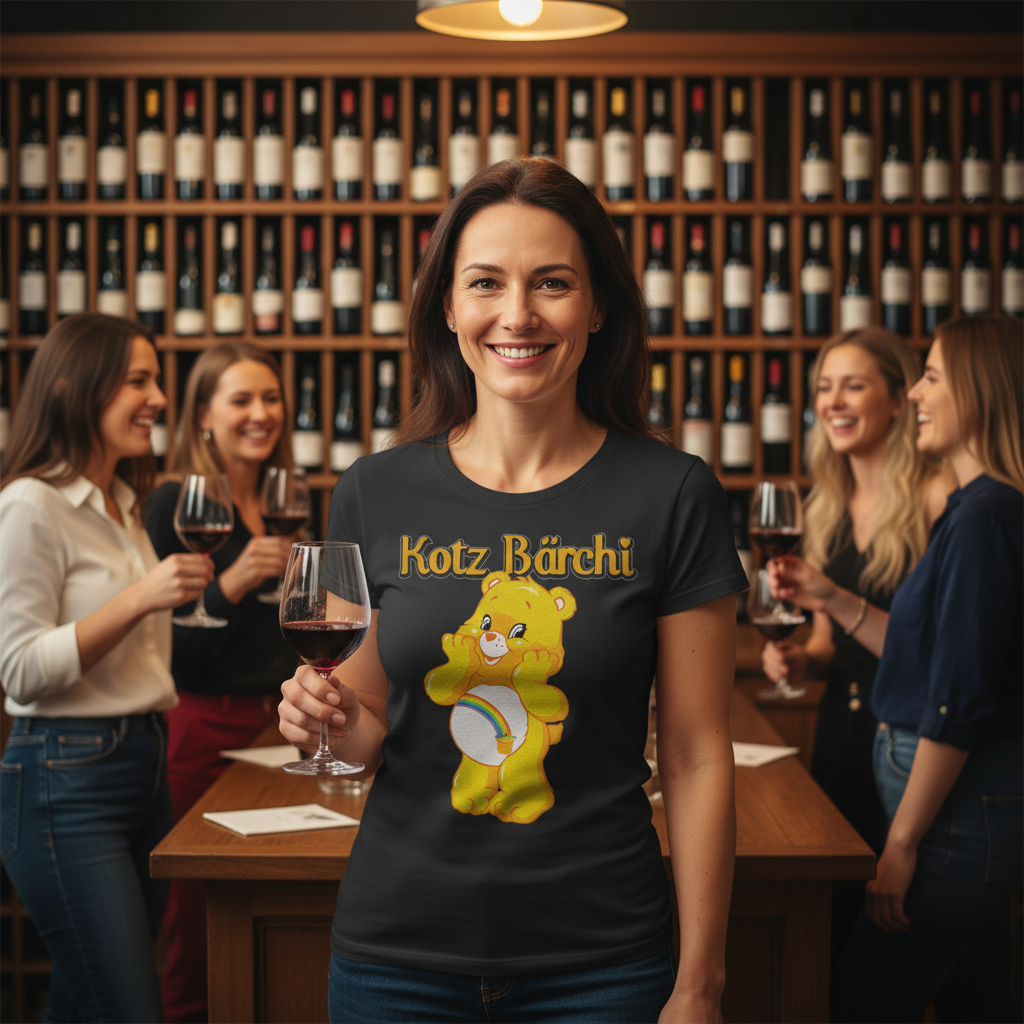 Kotz Bärchi - Glücksbärchi - Damen Premium Bio T-Shirt