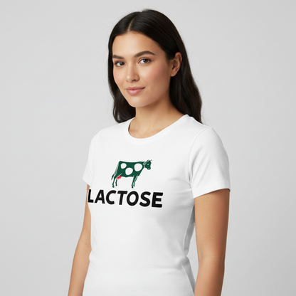 LACTOSE - Damen Premium Bio T-Shirt
