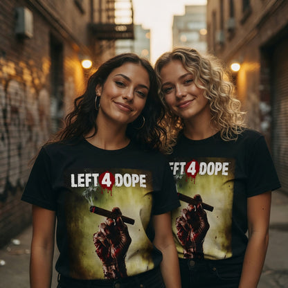 Left 4 Dope Left 4 Dead Zombie Joint Weed - Damen T-Shirt