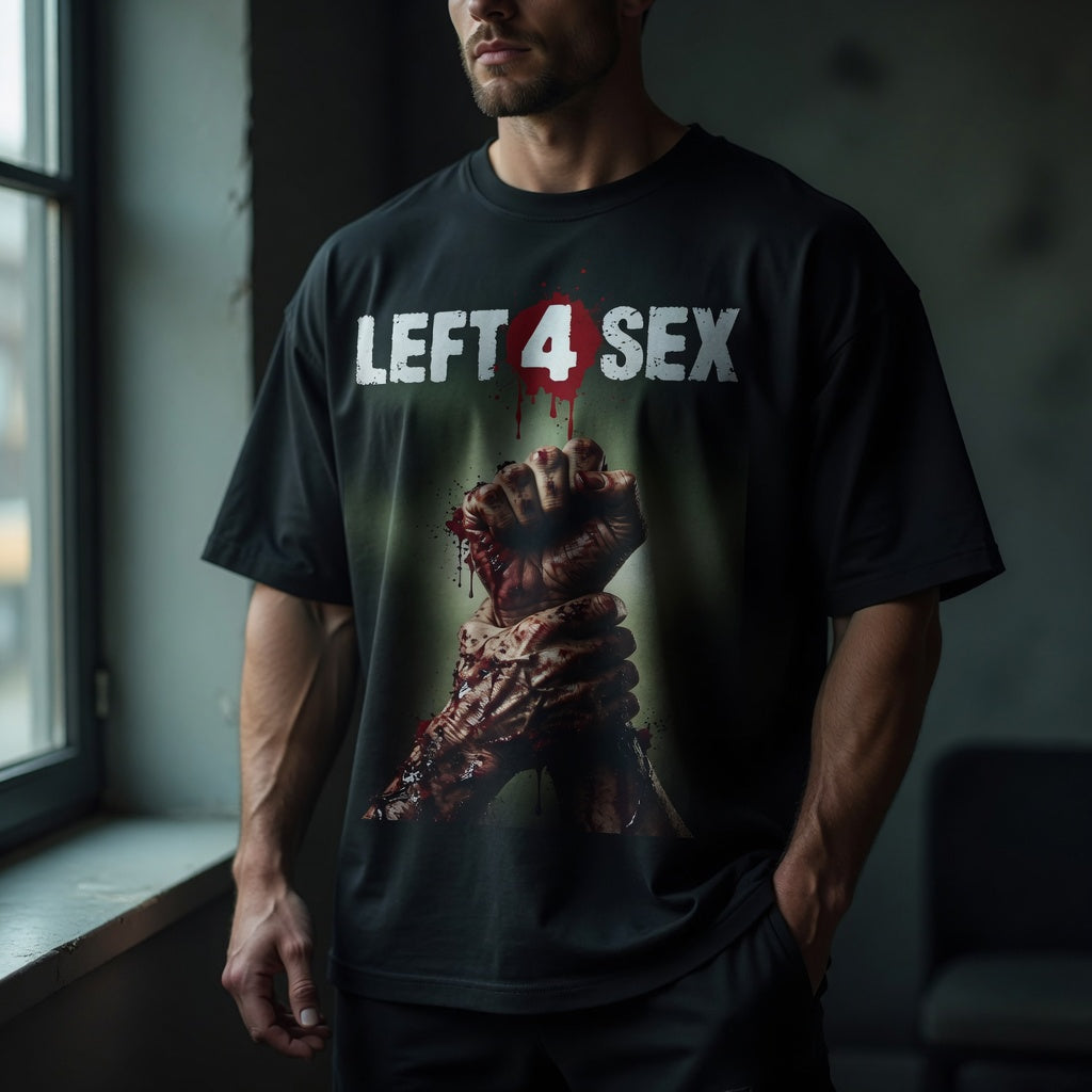 Left 4 Sex - Jack and Jones Oversize T-Shirt