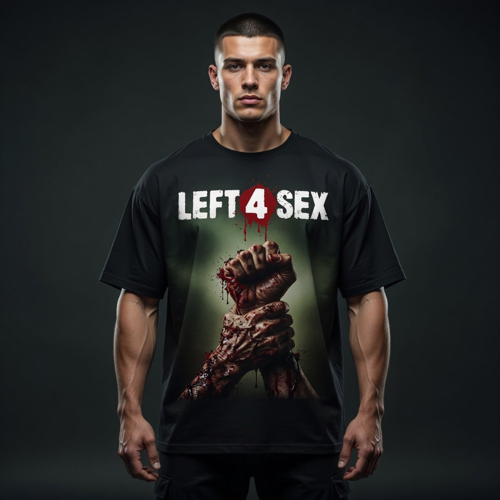 Left 4 Sex - Jack and Jones Oversize T-Shirt
